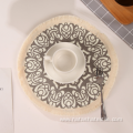 Printed Lace Placemat office Coffee Mat